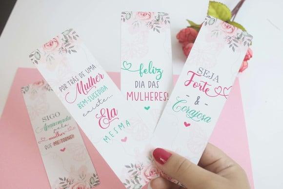 Marca Página- Dia das Mulheres