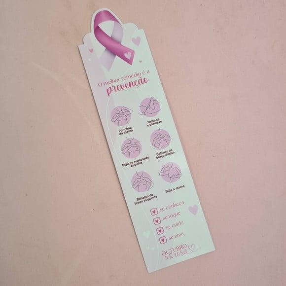 Marca Página- Outubro Rosa