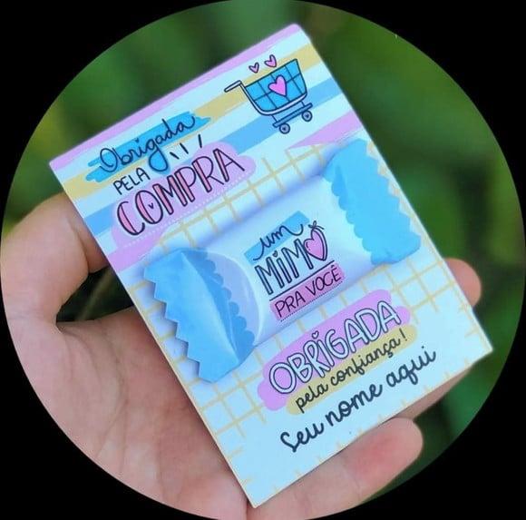 MIMO CLIENTE- CARD COM BALINHA