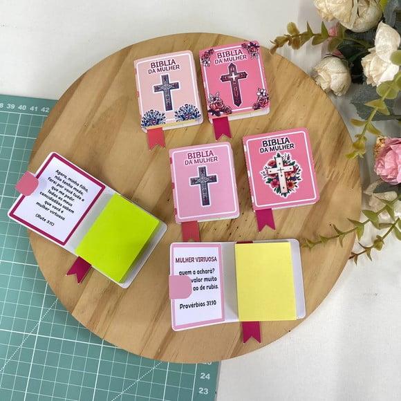 Mini Bloquinho de Anotações- Dia da Mulher