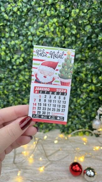 Mini Calendário com Imã 2024