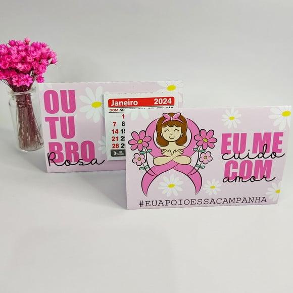 Mini Calendário- Outubro Rosa
