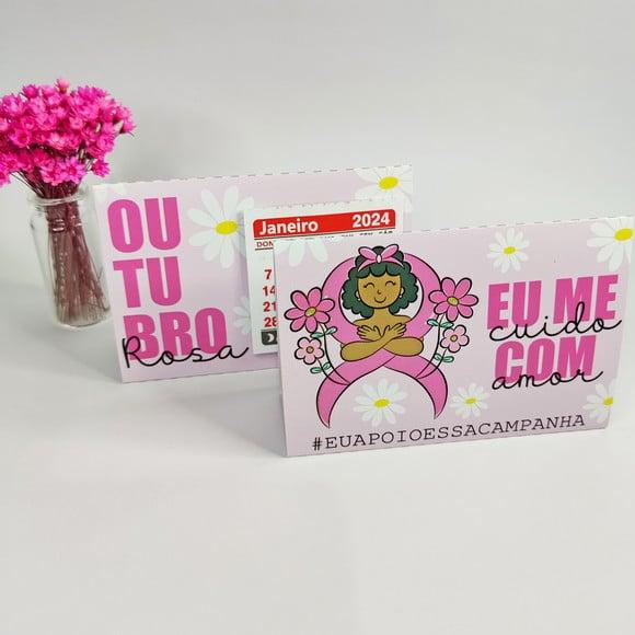 Mini Calendário- Outubro Rosa
