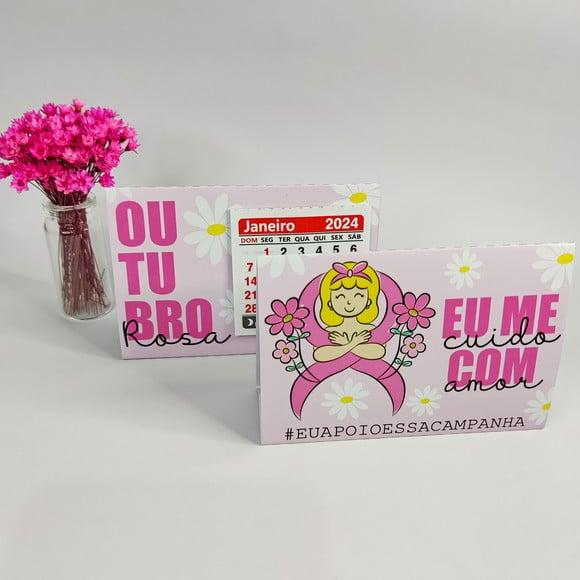 Mini Calendário- Outubro Rosa