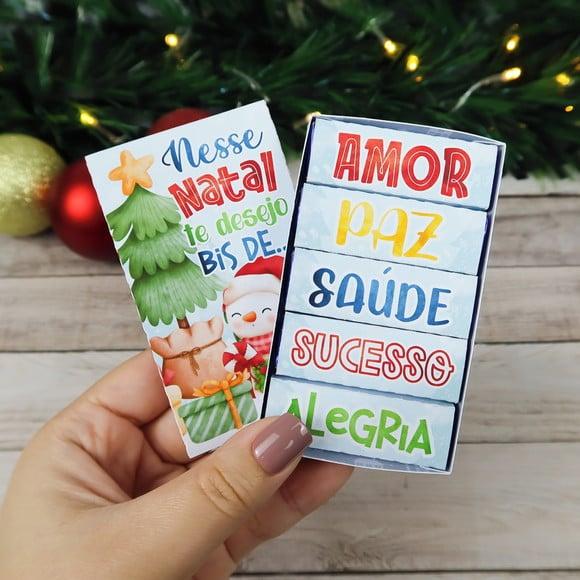 Natal- Caixinha Com 5 Bis