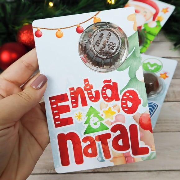 Natal- Cartão Com Ferrero Rocher