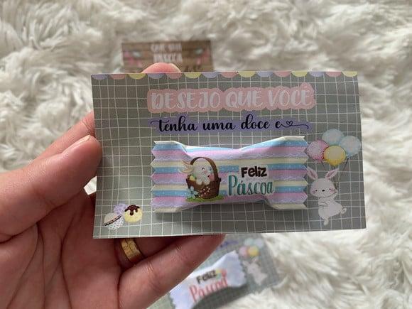 Páscoa- Card com Balinha