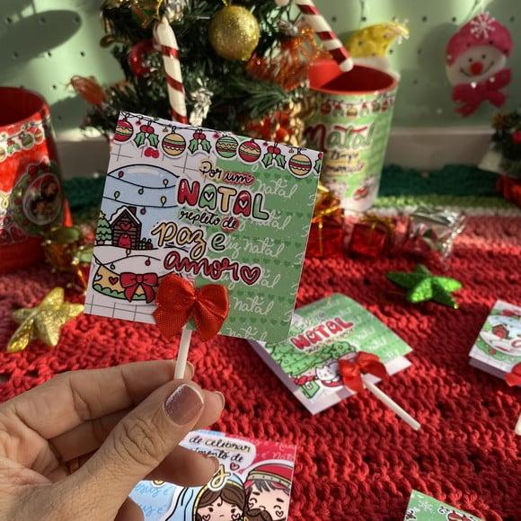 Pirulito- Mimo de Natal