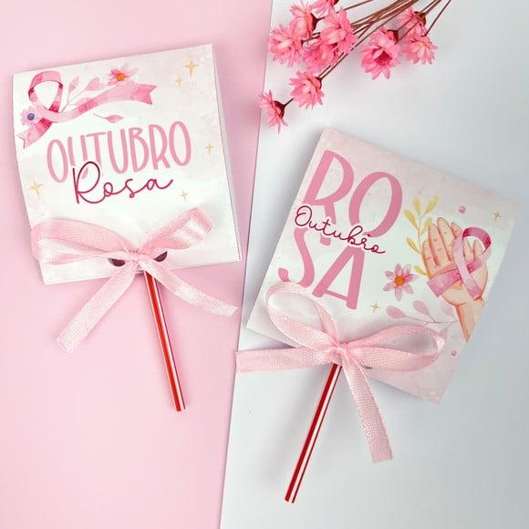 Pirulito- Outubro Rosa