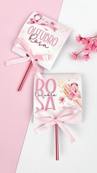 Pirulito- Outubro Rosa