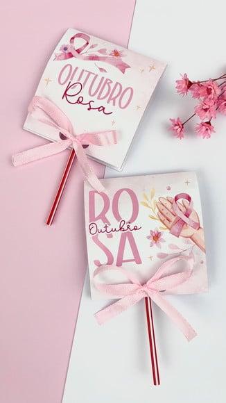 Pirulito- Outubro Rosa