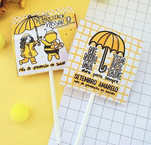 Pirulito- Setembro Amarelo