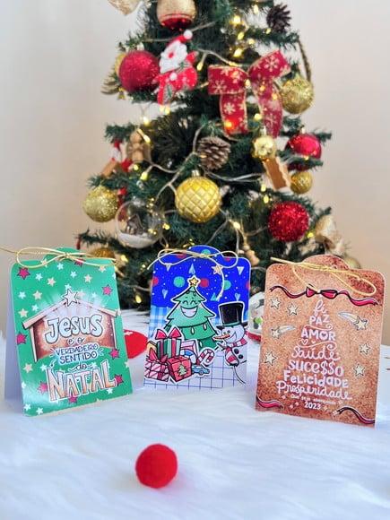 Porta Bombom + Bombom- Mimo Natal
