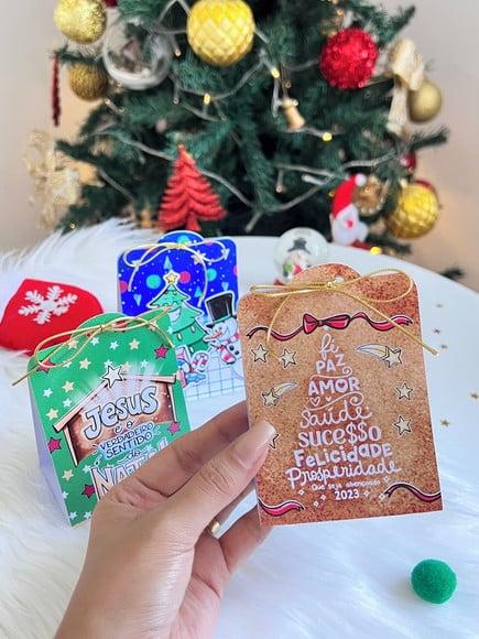 Porta Bombom + Bombom- Mimo Natal