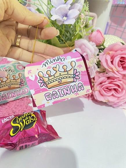Porta Bombom com Bombom- Dia das Mães