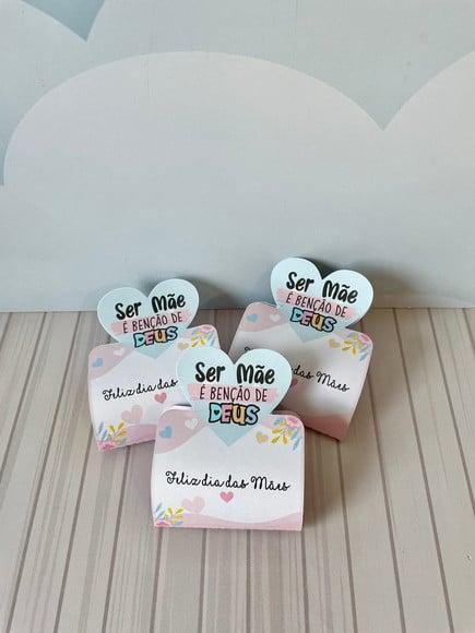 Porta Bombom com Bombom- Dia das Mães