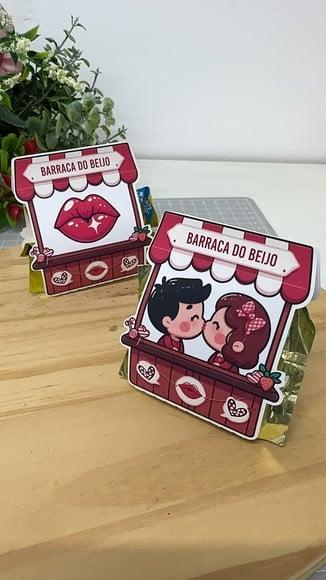 Porta Bombom com Bombom- Festa Junina