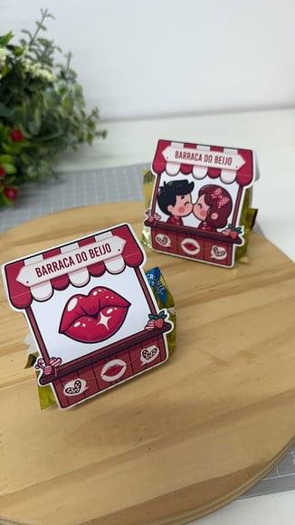 Porta Bombom com Bombom- Festa Junina