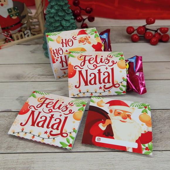 Porta Bombom com Bombom- Natal
