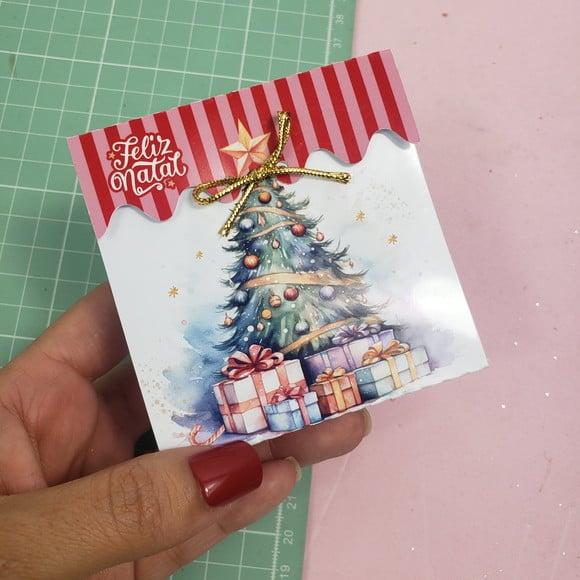 Porta Bombom com Bombom- Natal