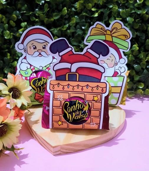 Porta Bombom com Bombom- Natal