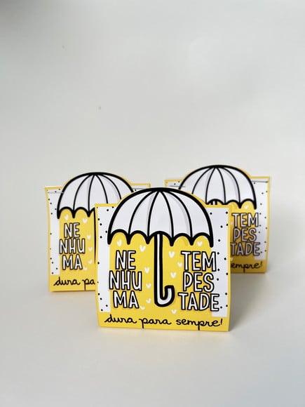 Porta Bombom com Bombom- Setembro Amarelo -leia a Descrição!