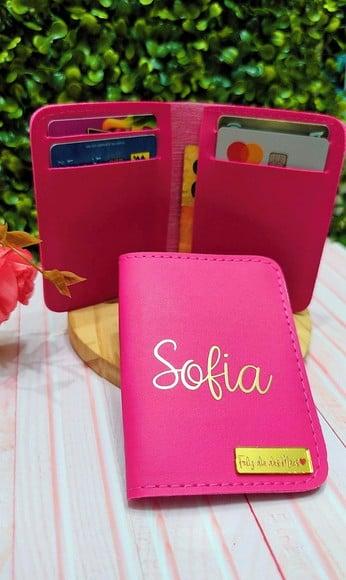 Porta Cartão Personalizado- Dia das Mães