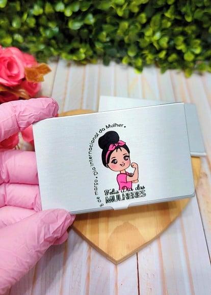 Porta Cartão- Dia da Mulher