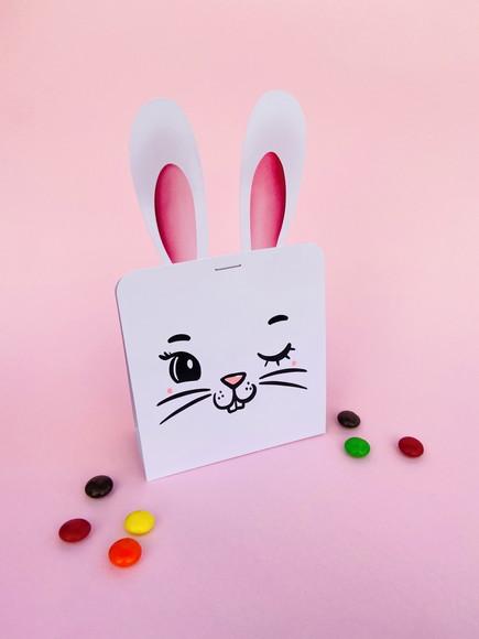 Porta Coloreti Coelhinho com o Doce- Páscoa