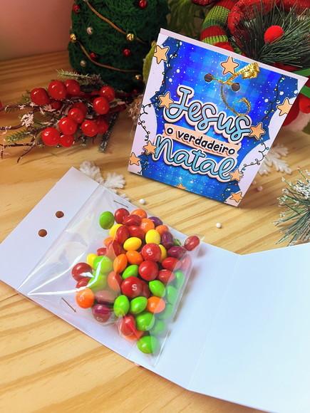 Porta Confeti + Confeti- Mimo de Natal