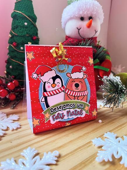 Porta Confeti + Confeti- Mimo de Natal