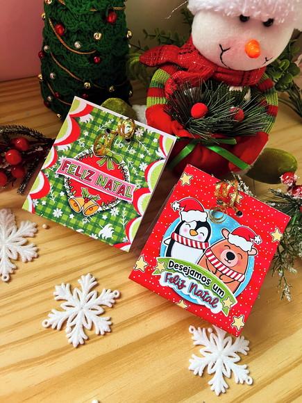 Porta Confeti + Confeti- Mimo de Natal
