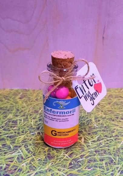 Potinho com Coloreti (doces)- Enfermagem