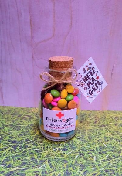 Potinho com Coloreti (doces)- Enfermagem