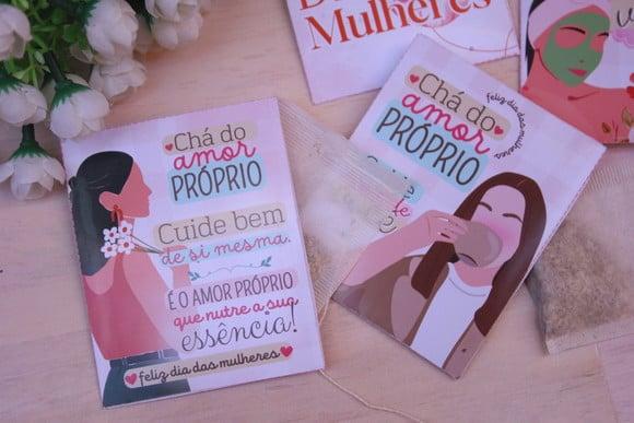 Sachê de Chá- Dia da Mulher