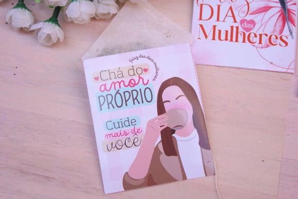 Sachê de Chá- Dia da Mulher