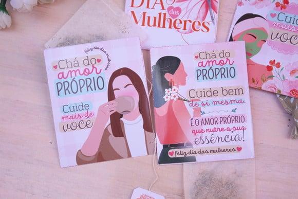 Sachê de Chá- Dia da Mulher