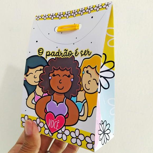 Saquinho com 1 Bombom Sonho de Valsa- Dia da Mulher