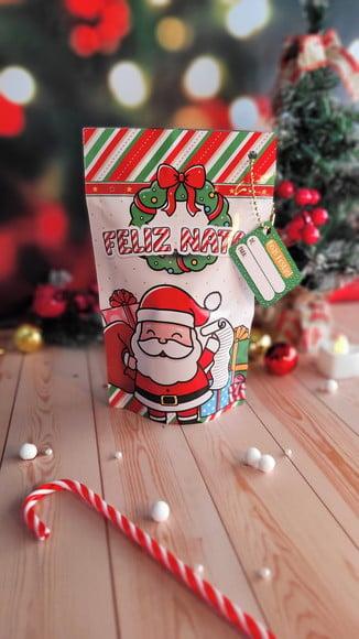 Saquinho com 4 Chocolates- Natal