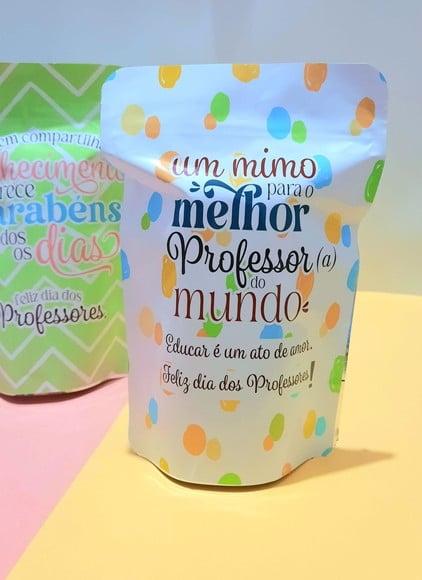 Saquinho com 5 Chocolates- Dia dos Professores