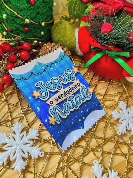 Saquinho com Bombom- Mimo Natal
