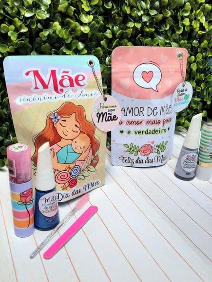 Saquinho com Kit Beleza- Dia das Mães