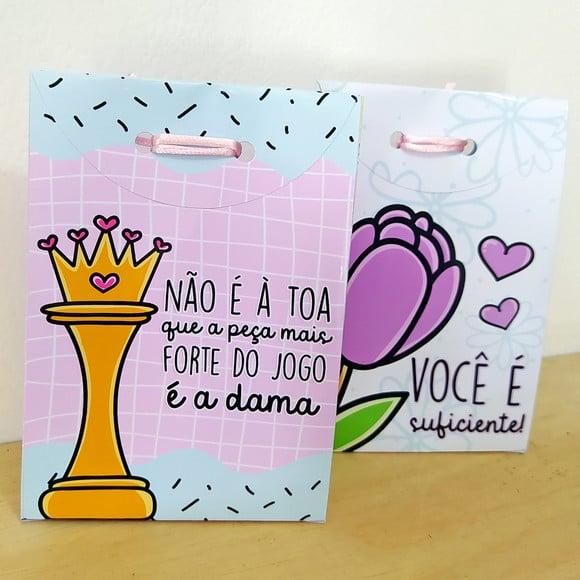Saquinho para Bombom| Doce| Guloseima- Dia da Mulher