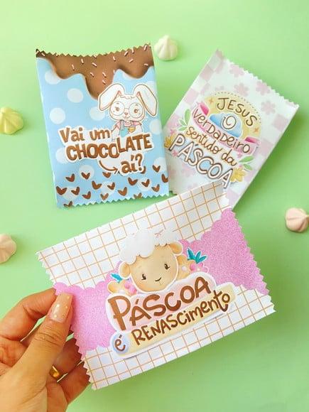Saquinho para Bombom- Páscoa