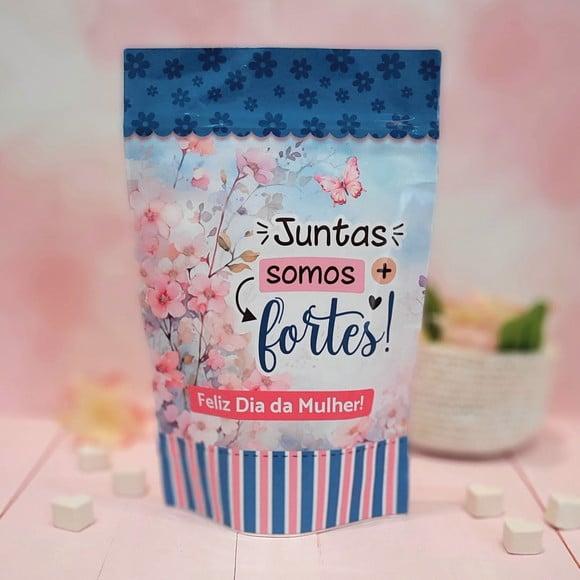 Saquinho Ziplok com 4 Chocolates- Dia da Mulher