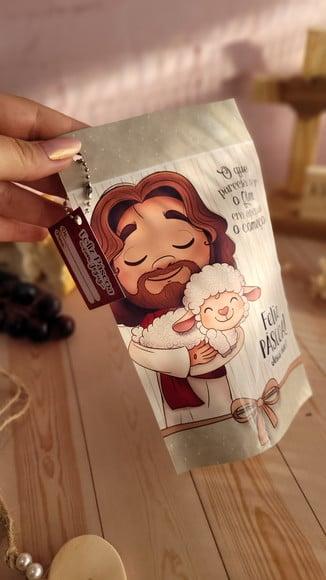 Saquinho Ziplok com 4 Chocolates- Páscoa