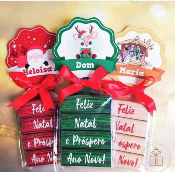 Tag com 4 Bis- Natal