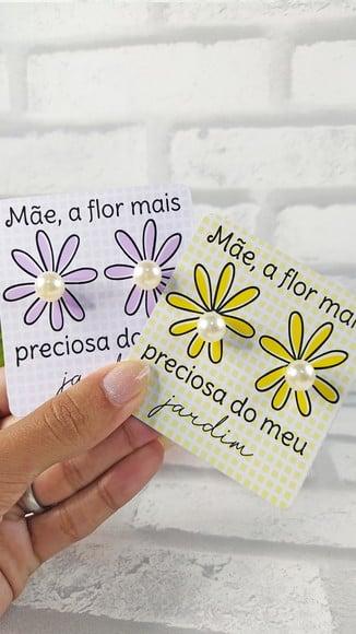 Tag com Brinco Dia das Mães