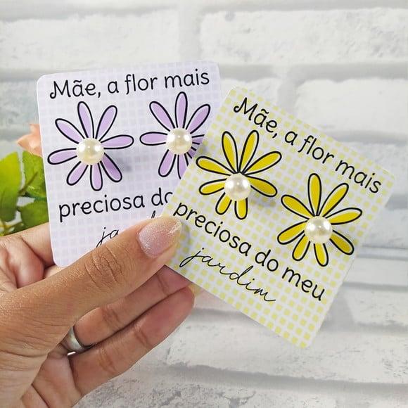 Tag com Brinco Dia das Mães