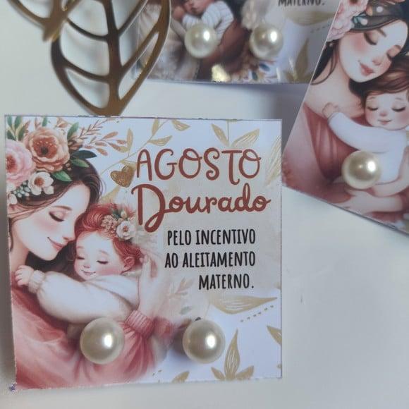 Tag com Brinco- Agosto Dourado